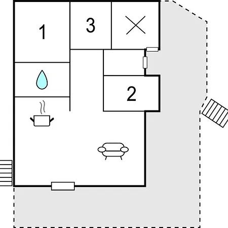 3 Bedroom Nice Home In Voringsfoss בית נופש Maurset